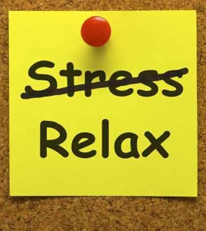 leave stress choose relax