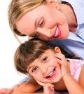 mother showing it is easy to make children listen to you