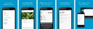 Screenshots of Any.do Android App