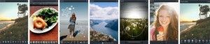 Screenshots of Aviary photo editor Android App