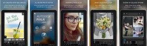 Screenshots of AutoDesk Pixlr Android App