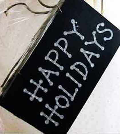 enjoy family celebrations and happy holidays