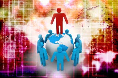 A solitary blogger among network of bloggers