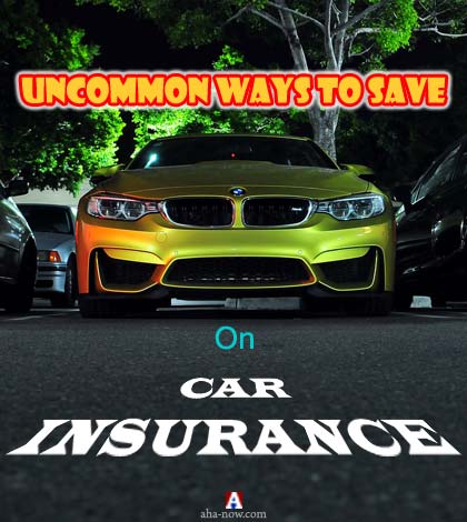 Unknown ways to save on car insurance