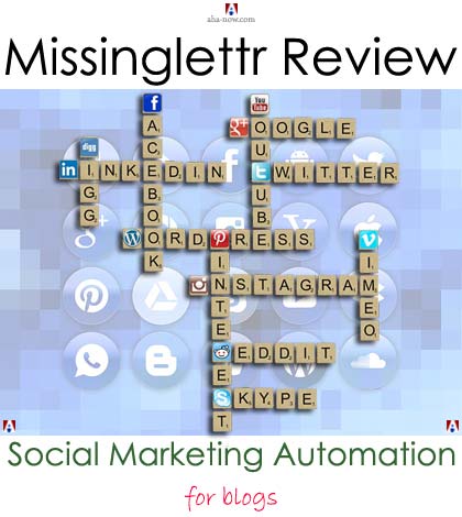 Social marketing automation review of missinglettr