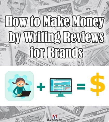 Writing reviews for money