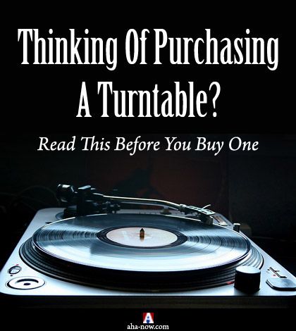 A turntable to purchase