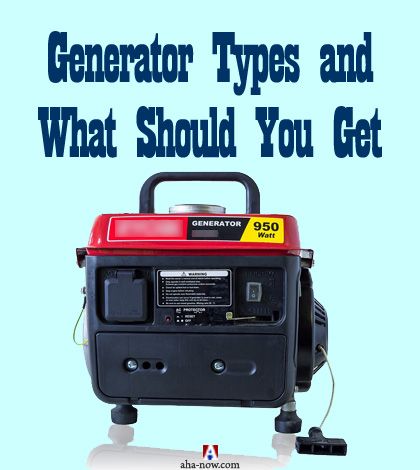 Portable power generator as one type of generator