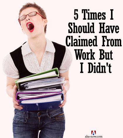 A women injured at work with back pain lifting books