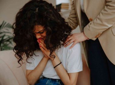 A shattered woman after divorce