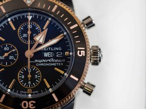 An analog wristwatch for men
