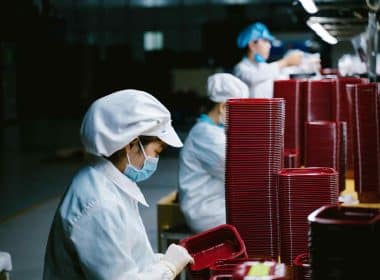 Workers efficiently producing more products in a manufacturing facility